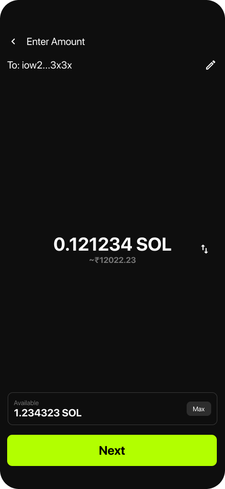 Send Screen