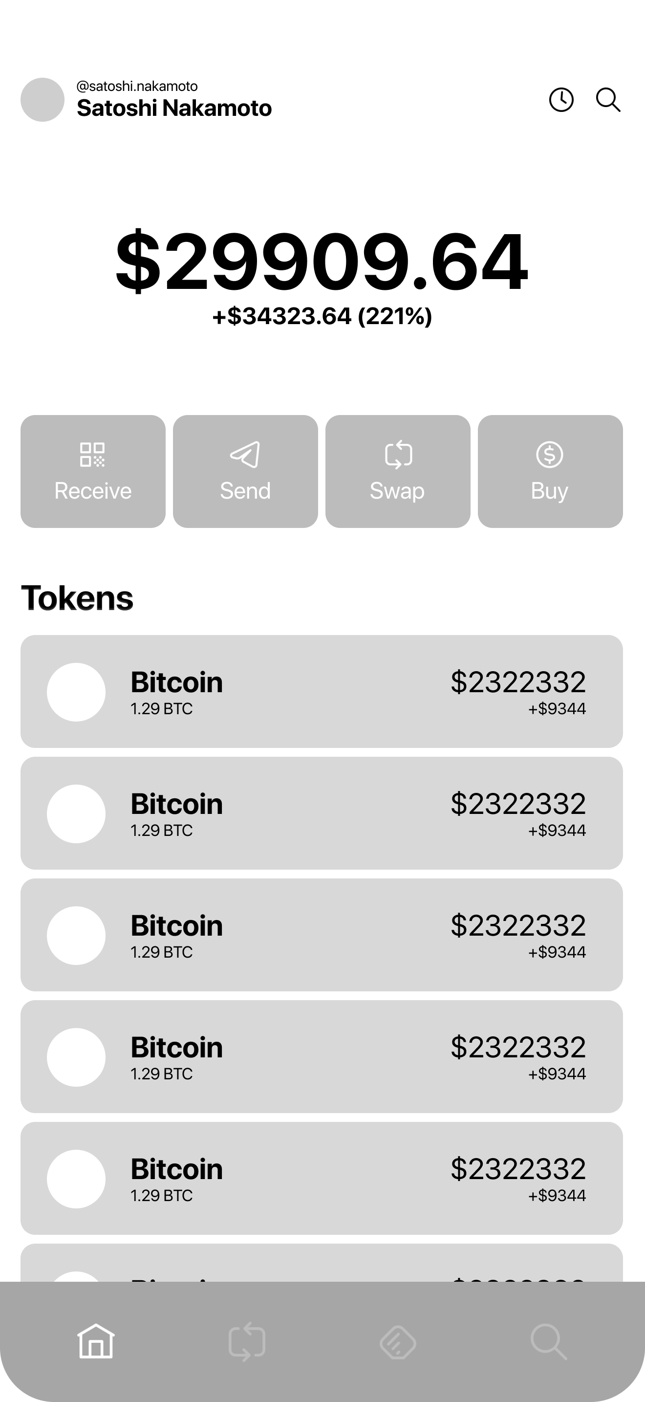 Home Wireframe