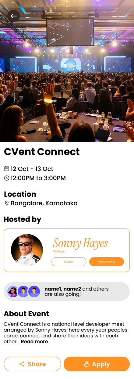 Event Apply